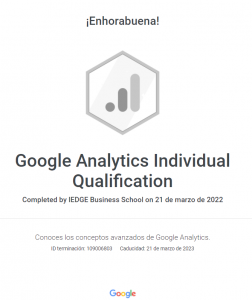 Google Analytics | IEDGE