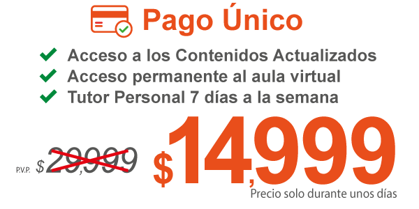 Pago Unico MXN | IEDGE Business School